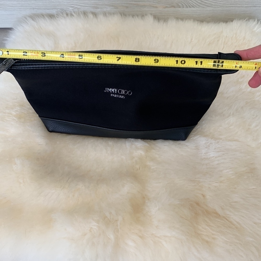 Jimmy Choo Parfums Black Cosmetic Bag Case, NWOT - Picture 9 of 11